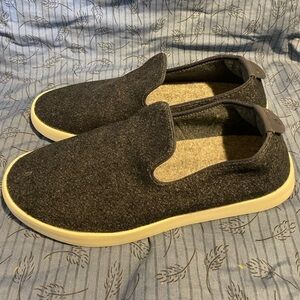 Allbirds wool loungers in denim blue with blizzard sole 10